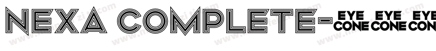 Nexa Complete字体转换